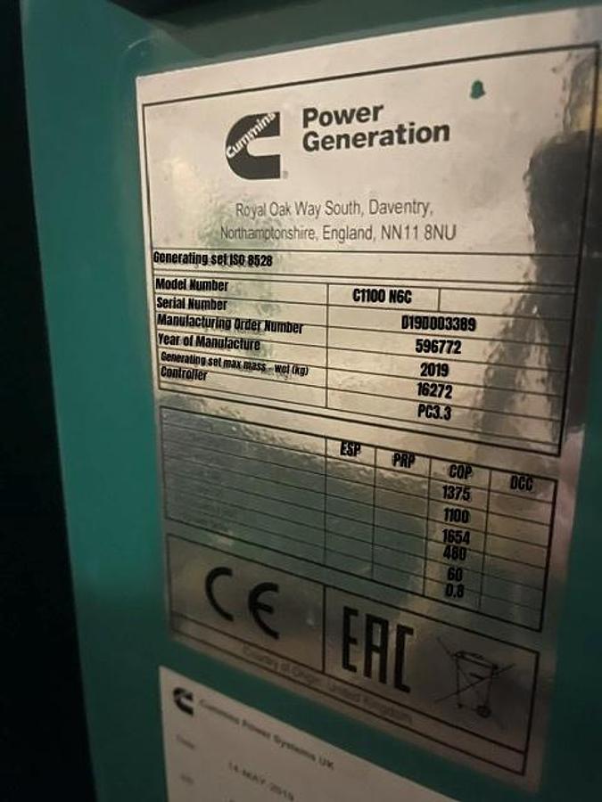 Used Complete CHP Plant Package — Boilers Generators HRSG Fuel Tank & Auxiliary Equipment 2019