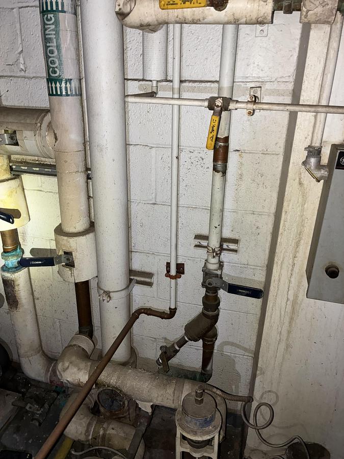 Used Industrial Pump System with Shell and Tube Heat Exchanger