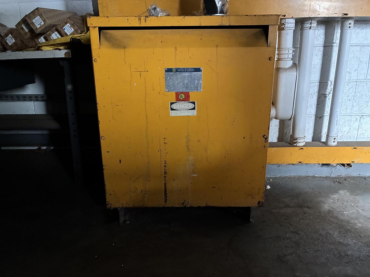 Used Square D Electrical Substation System for Diesel Generator Integration