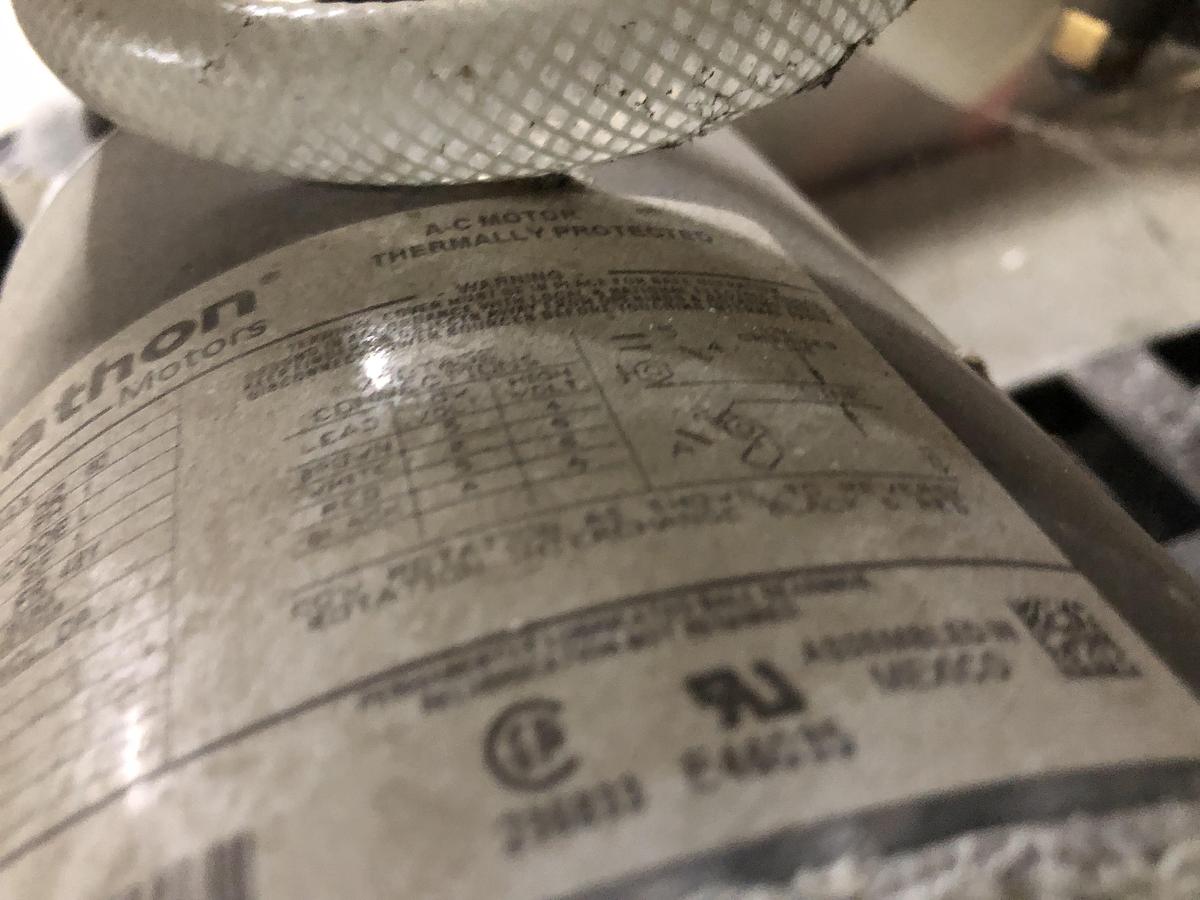 Used Skidmore Commercial Clear Water Tank System with Dual Marathon Motors