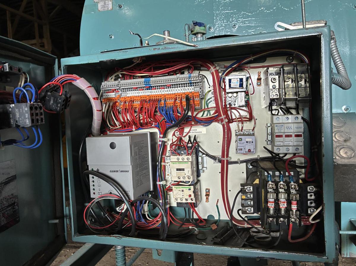 Used Cleaver Brooks 200HP 150PSI CBEX-P700-200-150 Steam Boiler Natural Gas 2014