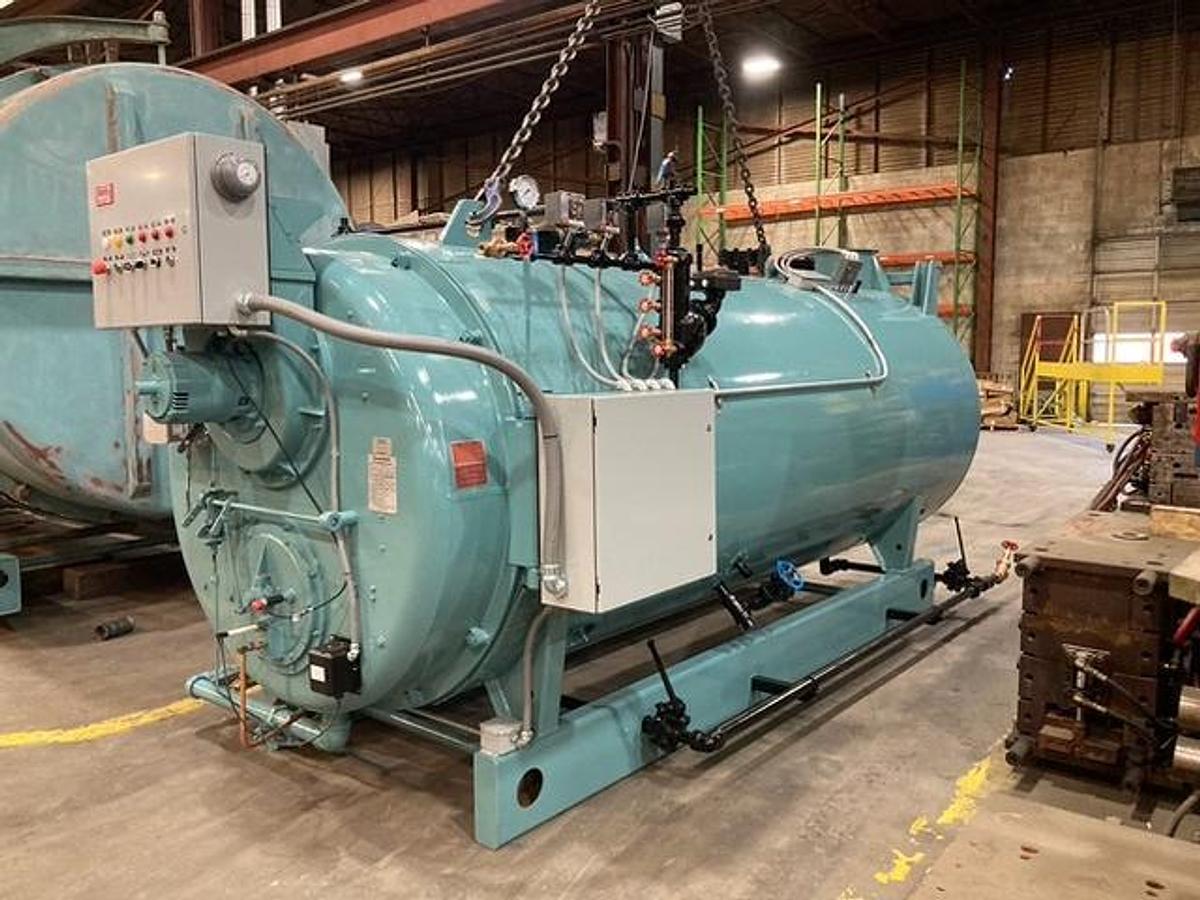 Used Cleaver Brooks 100HP 150PSI CBW-700-100-150-ST Steam Boiler Natural Gas 1995