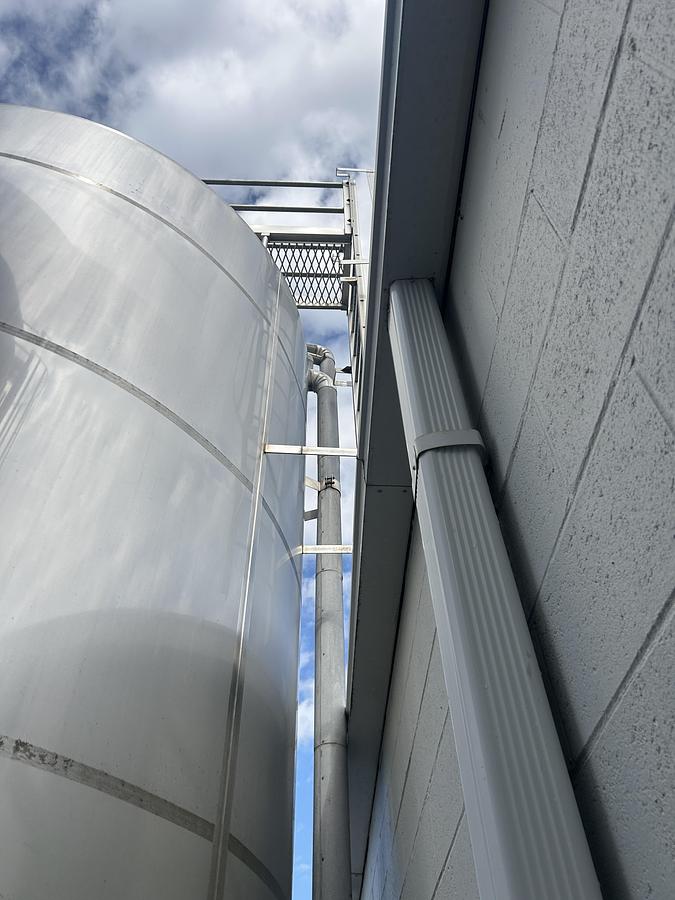 Used DCI Inc. Stainless Steel Storage Tanks Group of 3  6000 & 10000 Gallon Agitated CIP-Ready