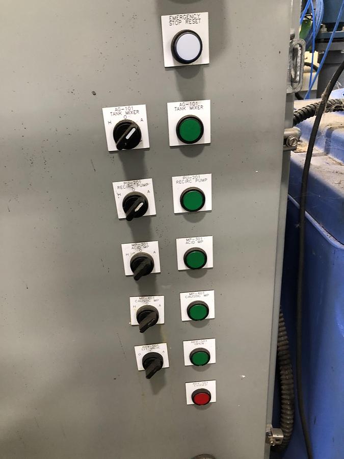 Used PROASYS Industrial Water Treatment System with Chemical Feed Equipment