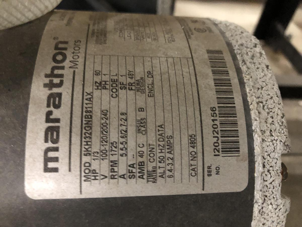 Used Skidmore Commercial Clear Water Tank System with Dual Marathon Motors