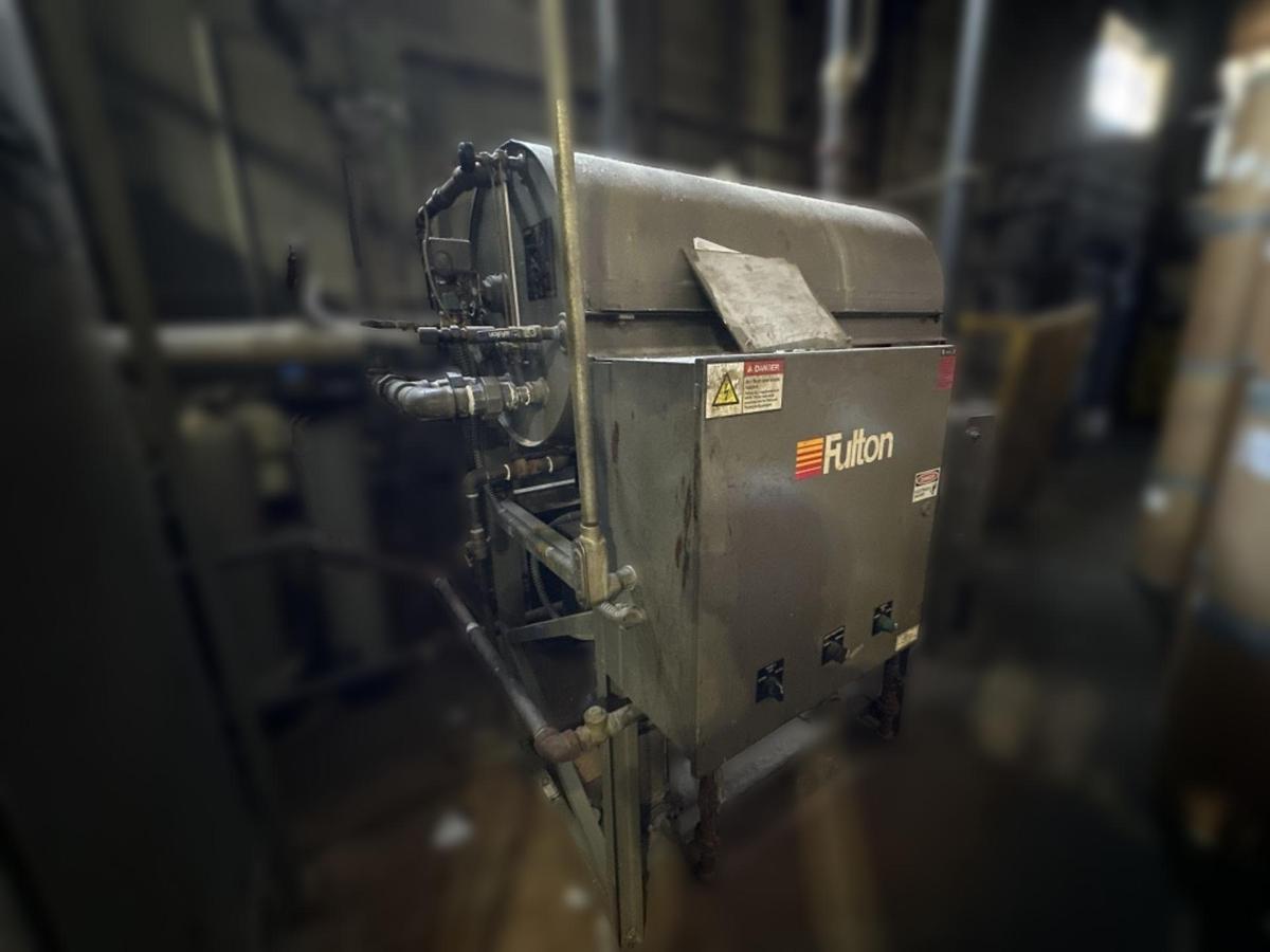 Used Fulton Classic 60 HP ICS-60 Steam/Hot Water Boiler with F-75 Expansion Tank (2022)