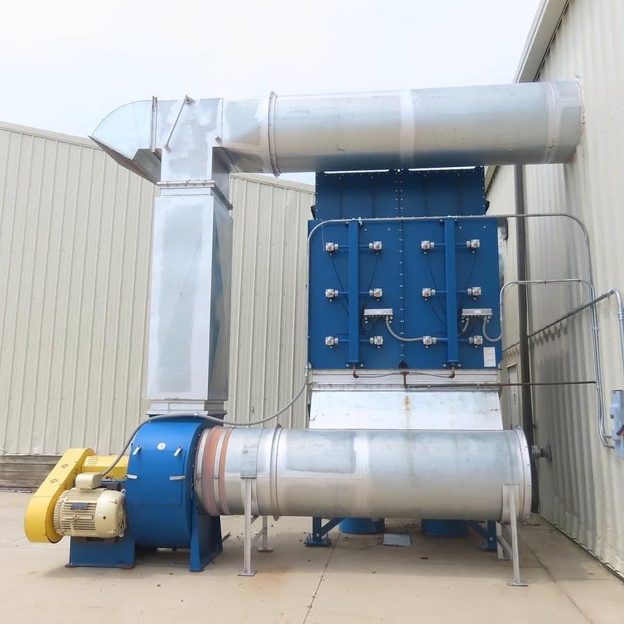 Used Donaldson Torit Downflo Evolution DFE3-24 24-Cartridge Dust Collector 18000 CFM