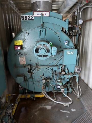Used 246 HP Cleaver Brooks 250 PSI Steam Boiler 2014 Model CBLE 200-246-250ST Mobile