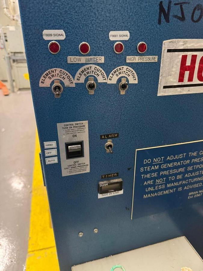 Used Sussman SSB100 Electric Steam Boiler - 102 kW, 480V 3-Phase, ASME, National Board (Serial# N6-13488)