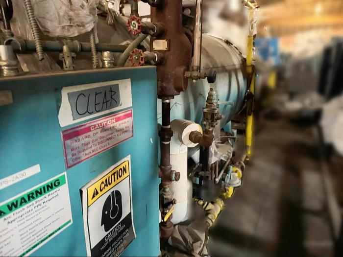 Used 100 HP Cleaver Brooks 15 PSI Low-Pressure Steam Boiler – 2012 CB700X-99-P