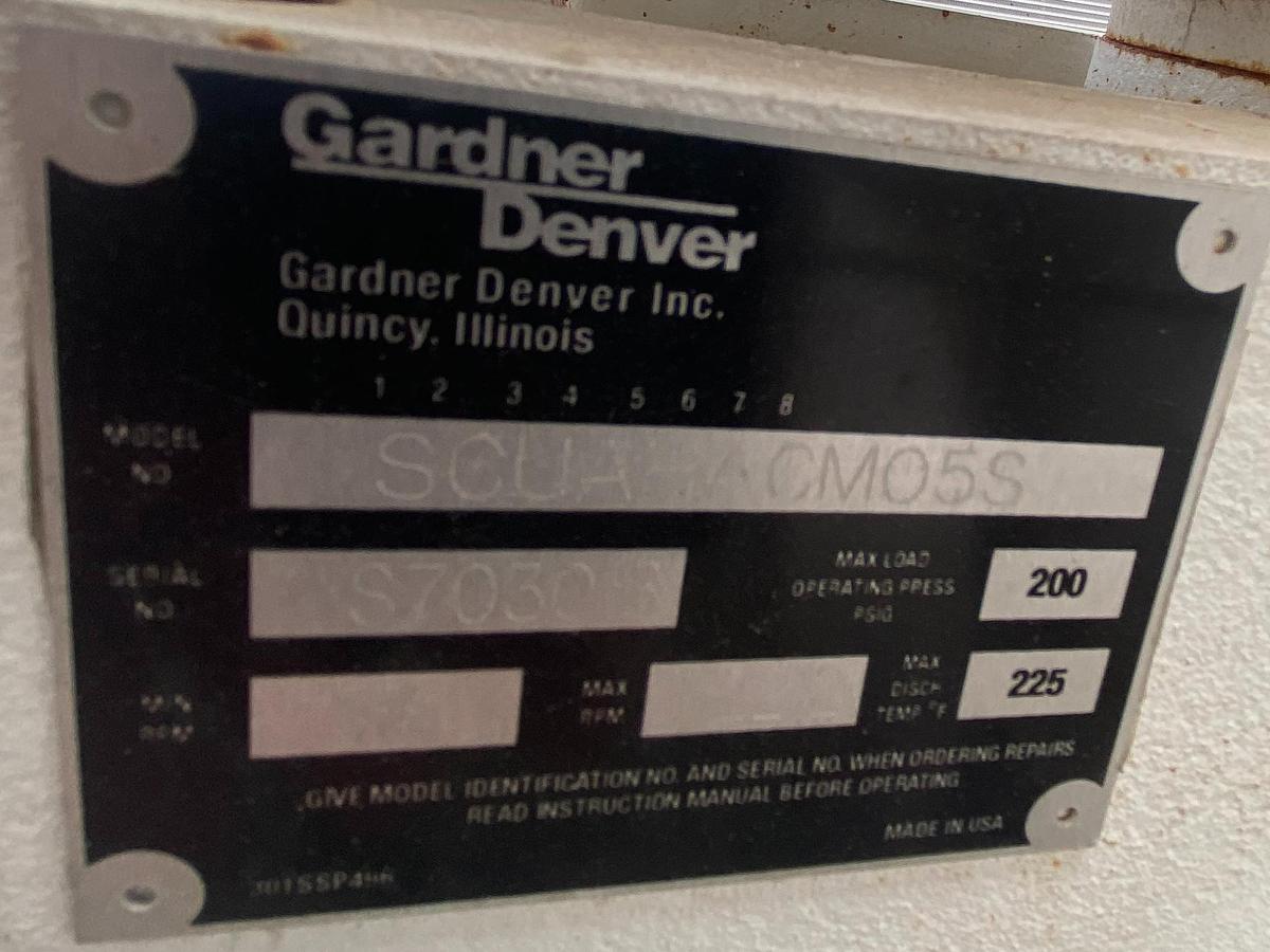 Used Gardner Denver EAU99AA 250 HP 125 PSI Electra-Saver Rotary Screw Air Compressor SN S657041 2022