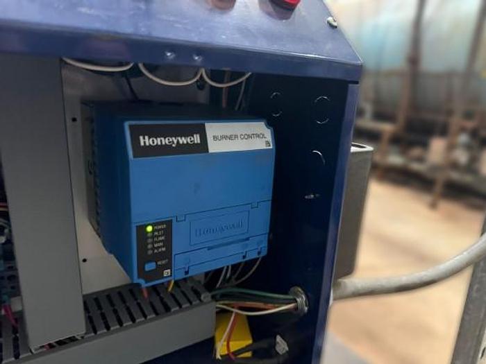 Used 350 HP Burnham 150 PSI Steam Boiler Model 3P 350 50 G PF