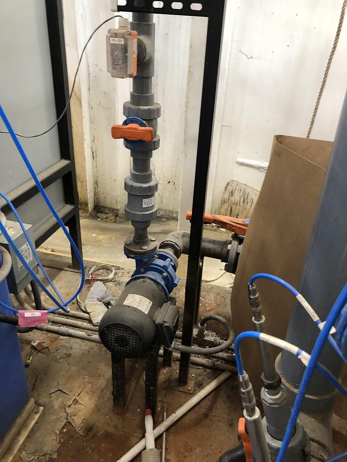 Used PROASYS Industrial Chemical Feed System with Dual Tank Configuration