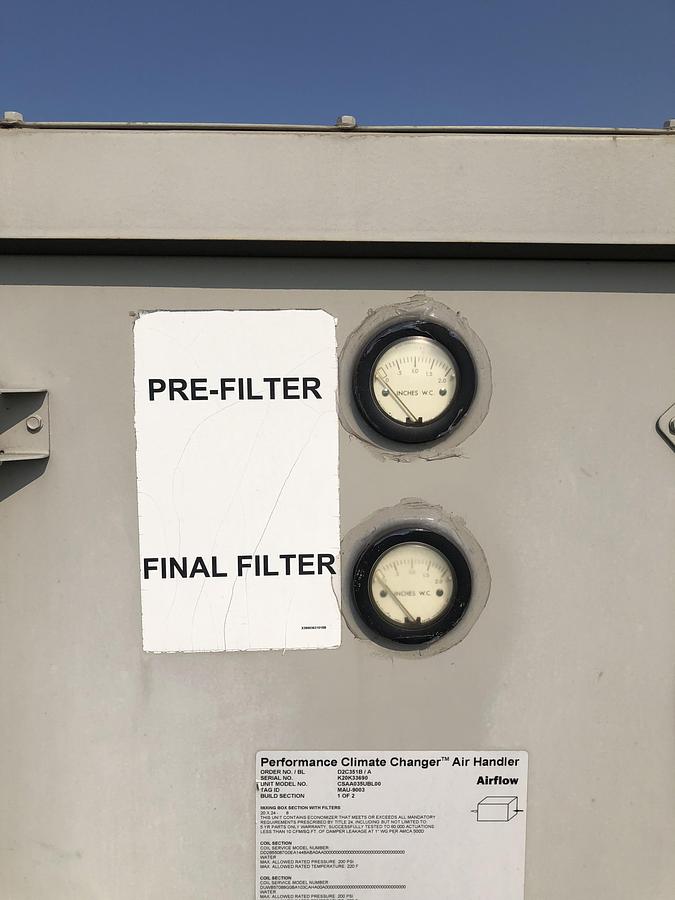 Used Trane Performance Climate Changer Industrial Air Handler CSAA035UBL00 Unit 2