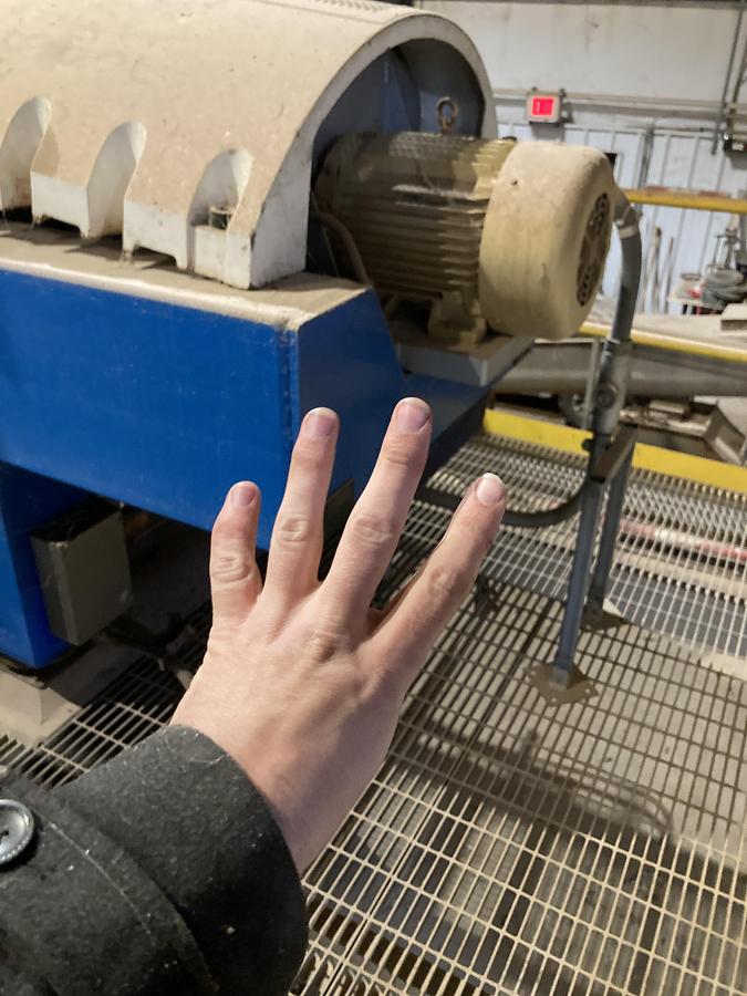 Used Alfa Laval CHNX 944B-31G Industrial Decanter Centrifuge - 480V 3-Phase 100 HP Main Drive (2006)