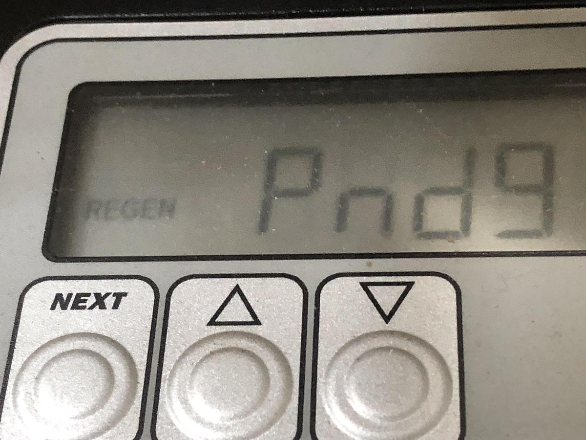 Used Clack Water Treatment System with Polyethylene Tanks