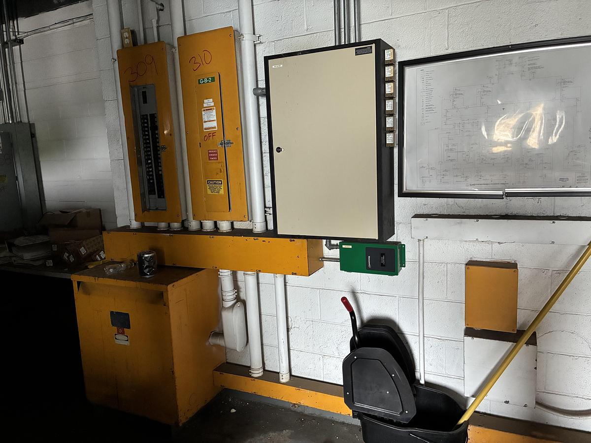 Used Square D Electrical Substation System for Diesel Generator Integration