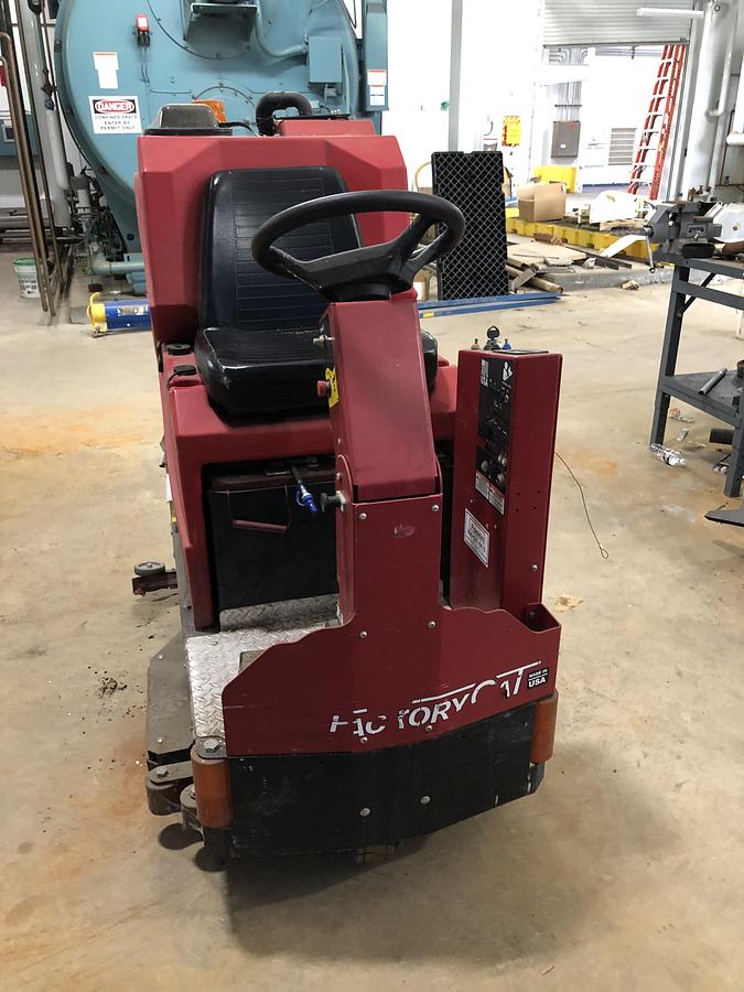Used FactoryCat GTX Commercial Ride-On Floor Scrubber