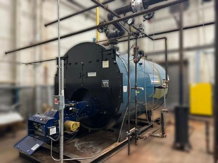 Used 350 HP Burnham 150 PSI Steam Boiler Model 3P 350 50 G PF