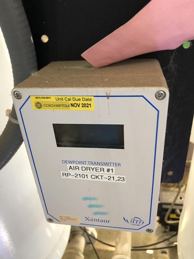 Used SPX FLOW Deltech Compressed Air Dryer System HCS-930