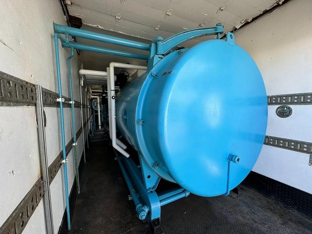 Used Cleaver Brooks 200HP 150PSI CB-500-200C Portable Steam Boiler Dual Fuel 1982