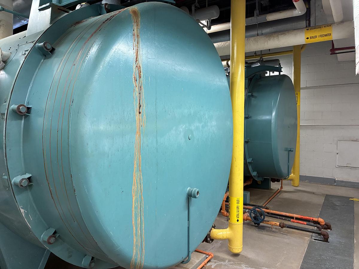 Used 2002 Cleaver Brooks CB 350 HP Steam Boiler – 15 PSI with Advanced Honeywell Controls