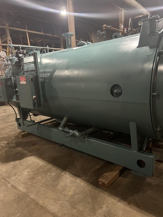 Used 150 HP Cleaver Brooks 200 PSI Steam Boiler 1997– CB-I-700-150L...