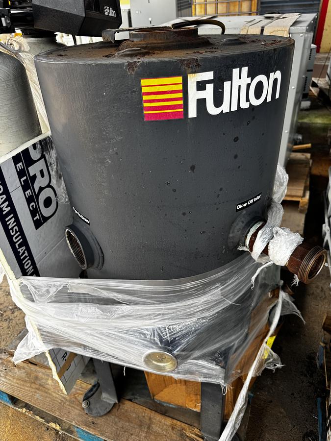 Used Fulton ICS-50 Classic 50HP 150 PSI Vertical Tubeless Steam Boiler  Natural Gas 2022