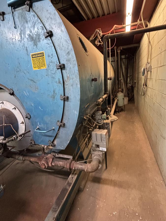 Used Superior Boiler Works 350 HP 150 PSI Packaged Steam Boiler 4-X-1506 1997