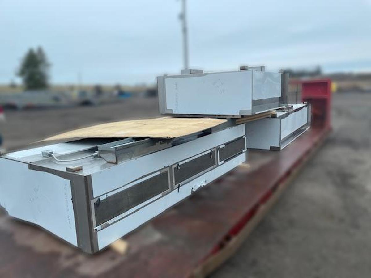 Used Spring Air KES-ISH Commercial Kitchen Exhaust Hood System - UL Listed - Stainless Steel