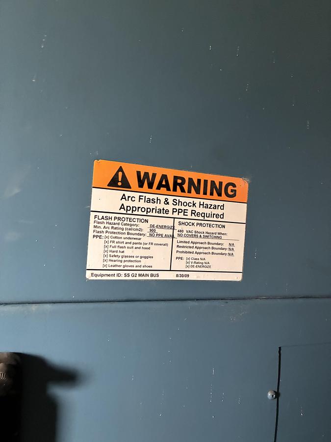 Used General Electric Substation System for Diesel Generator Integration