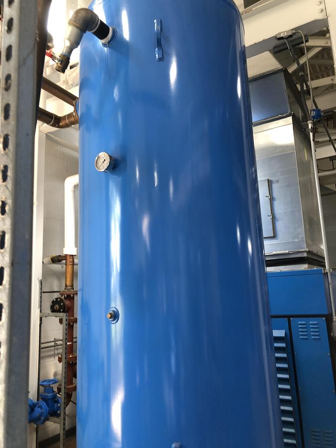 Used Samuel Pressure Vessel Air Receiver Tank AR-8201