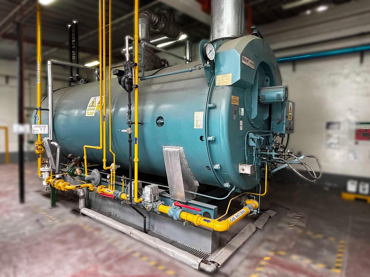 Used Cleaver Brooks 350 HP High Pressure Steam Boiler – CB-400-350-150 (2008)