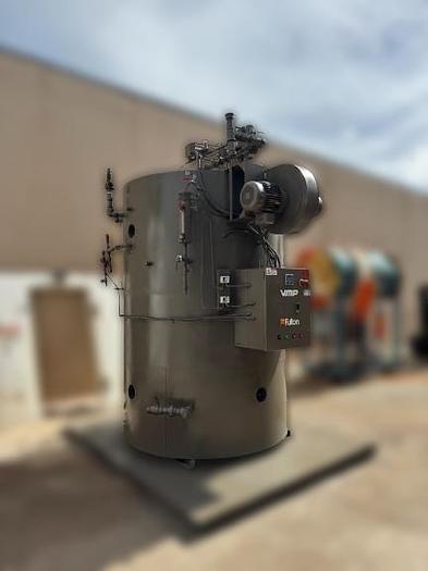 Used 150 HP Fulton Boiler 150 PSI Steam Boiler 2018 Model VMP 150