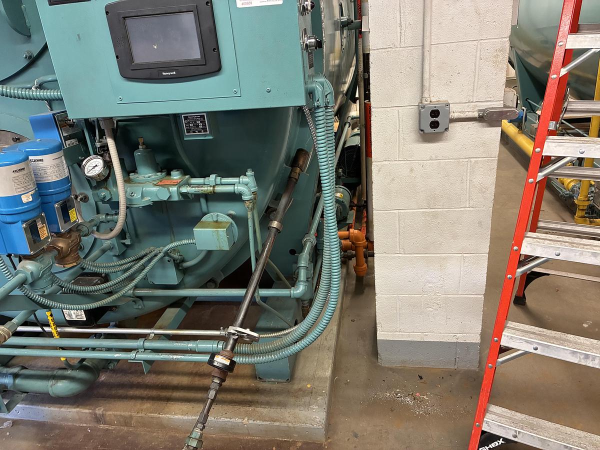 Used 2002 Cleaver Brooks CB 350 HP Steam Boiler – 15 PSI with Advanced Honeywell Controls