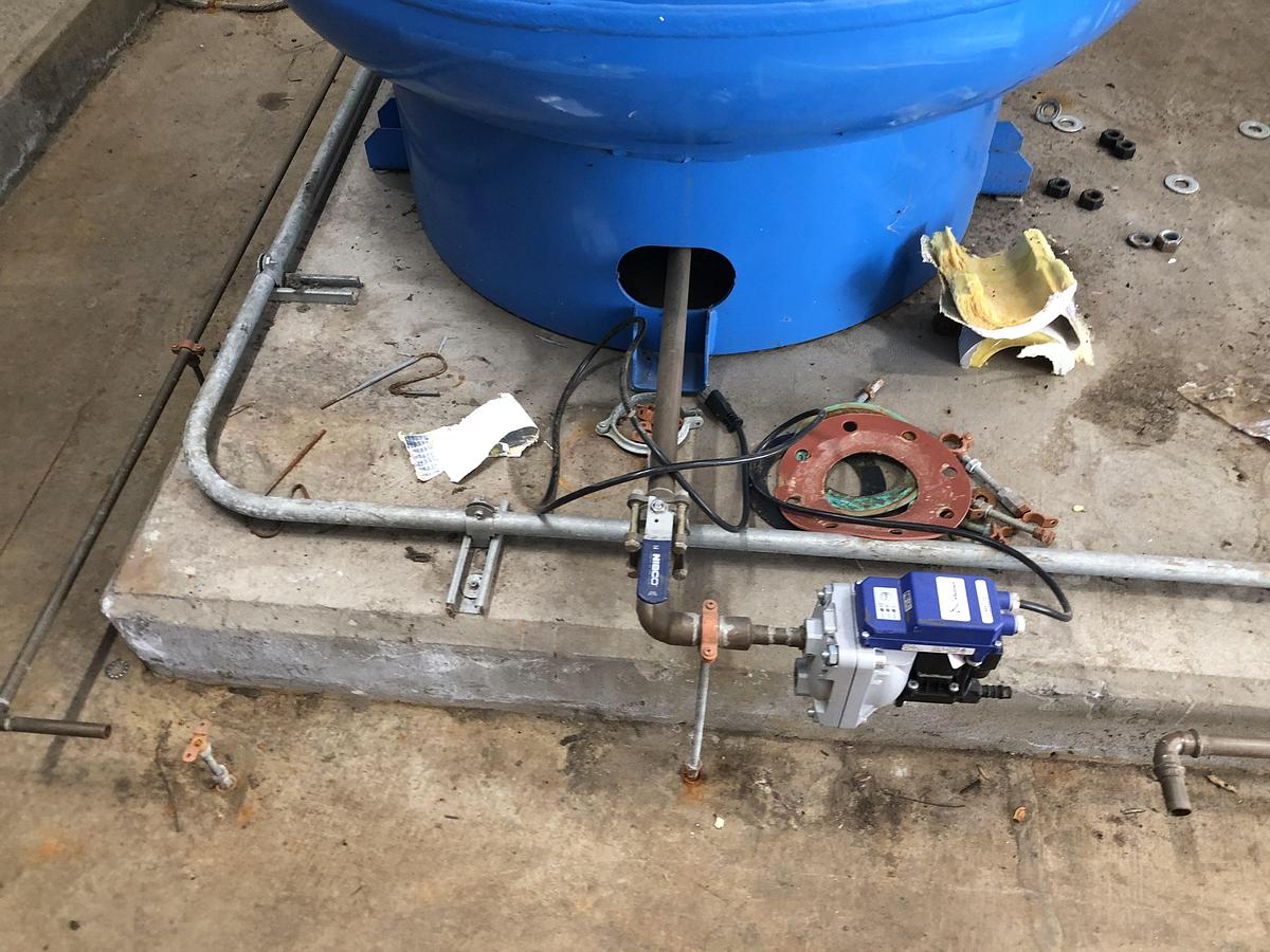 Used Samuel Pressure Vessel Air Receiver Tank AR-8201