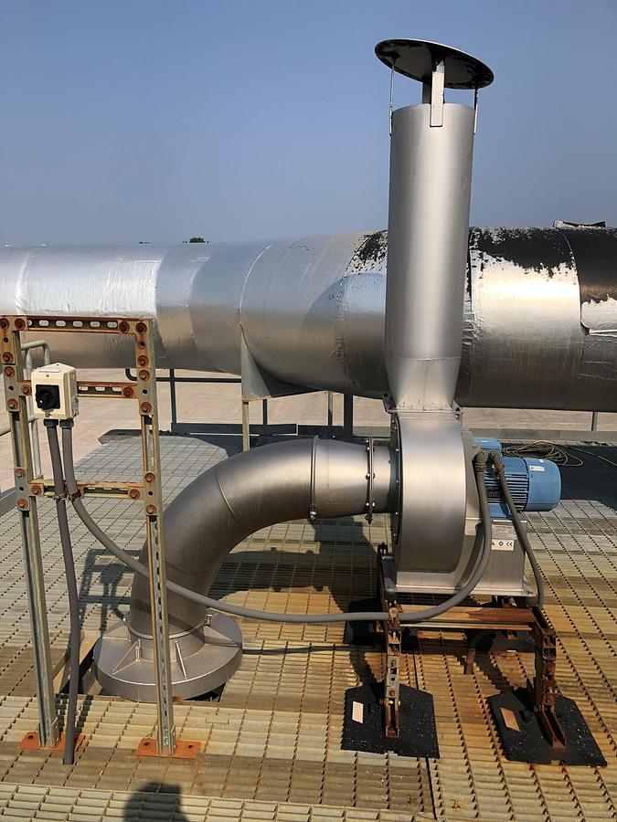 Used Rotodyne Ventilation Fan CV-250/400-P16K30