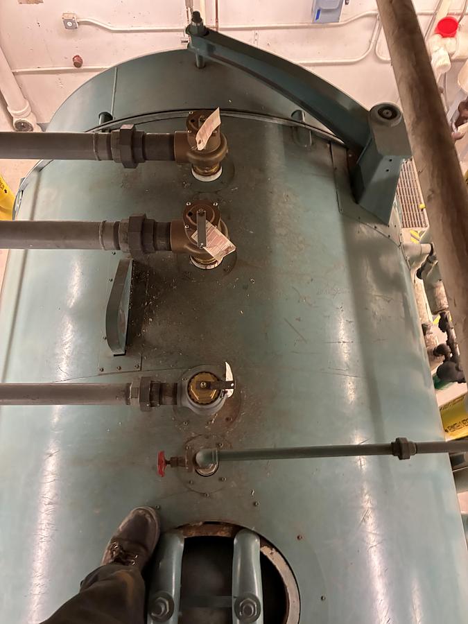 Used Cleaver Brooks CB 350 HP 15 PSI Steam Boiler – 2002 