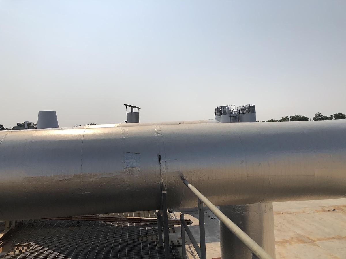 Used Industrial Ventilation Fan Package - Skyplume Exhaust System & Rotodyne CV-250/400-P16K30