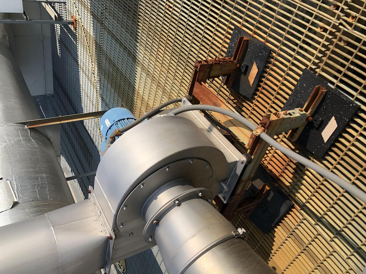 Used Rotodyne Ventilation Fan CV-250/400-P16K30