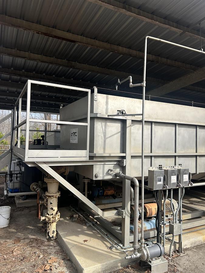 Used FRC Systems DAF Scum Collector 320 Dissolved Air Flotation Solids Separator