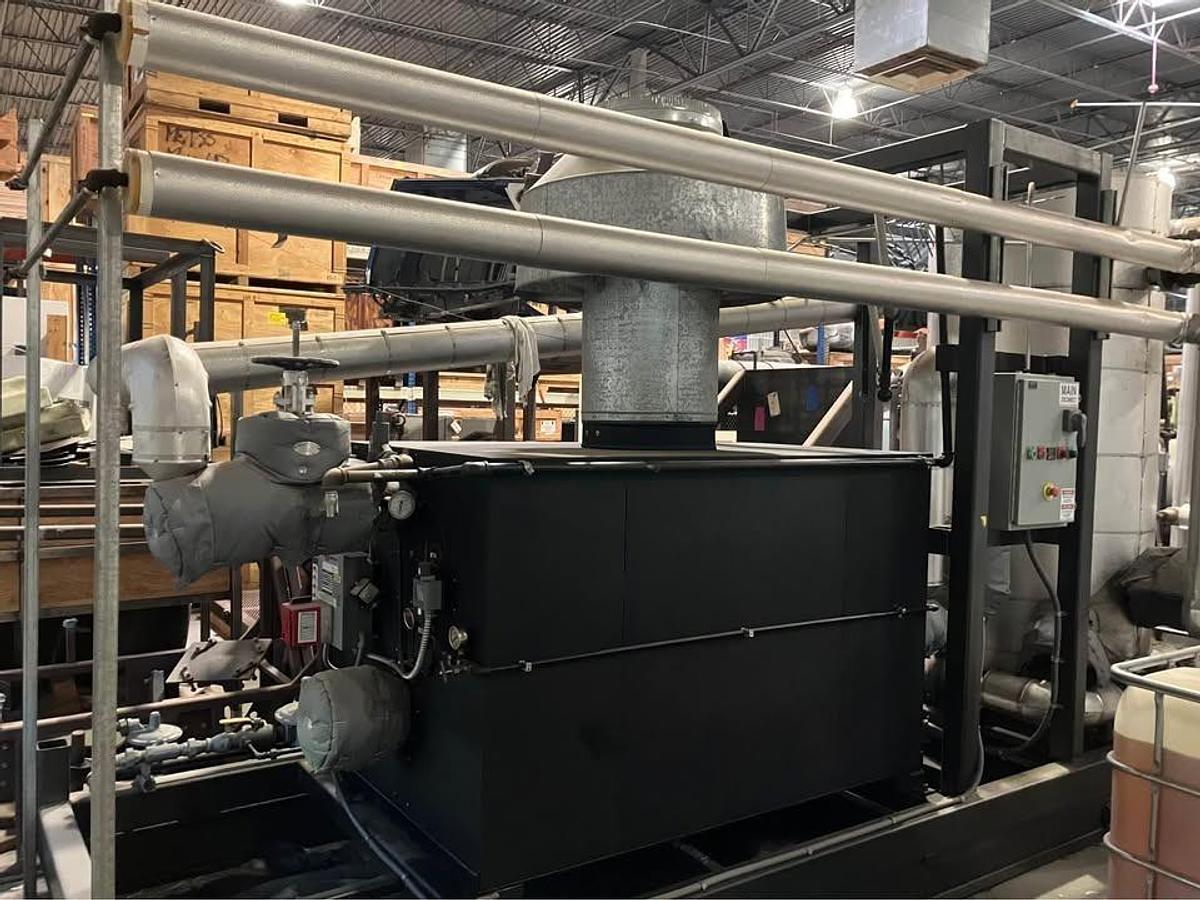 Used Parker Boiler Thermal Liquid Heater 125 PSI HT1920 1920000 BTU Natural Gas