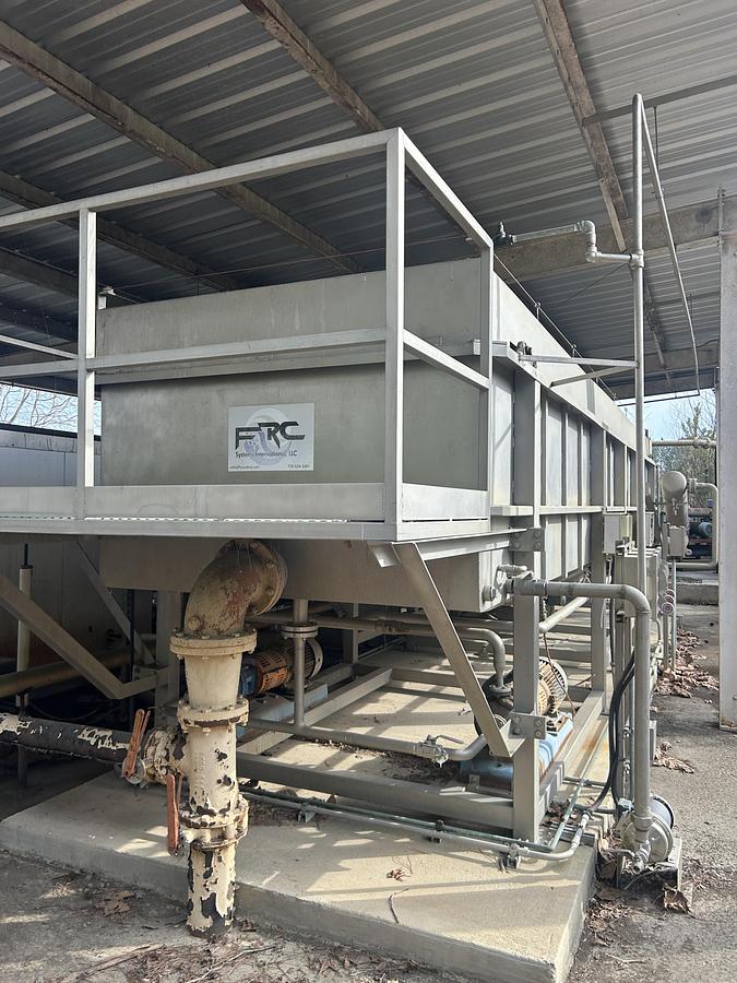 Used FRC Systems DAF Scum Collector 320 Dissolved Air Flotation Solids Separator
