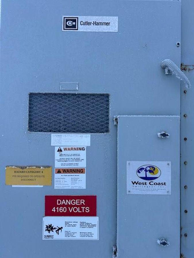 Used Pad-Mounted Transformers - MEC 3 MVA & Sunbelt 1500 KVA - 4160V to 480Y/277V - 3-Phase (2014)