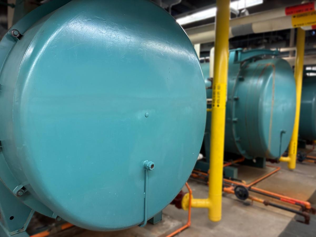 Used Cleaver Brooks CB 350 HP 15 PSI Steam Boiler – 2002 