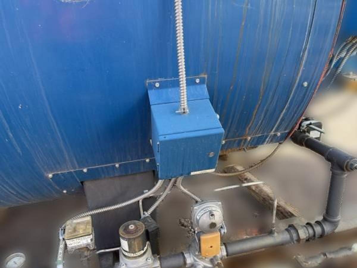 Used 250 HP Hurst 500 Series Scotch Marine Hot Water Boiler – 125 PSI – 2013