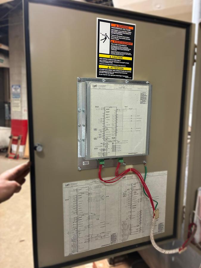 Used Trane Hermetic Centrifugal Liquid Chiller 347-Ton – CVHF770