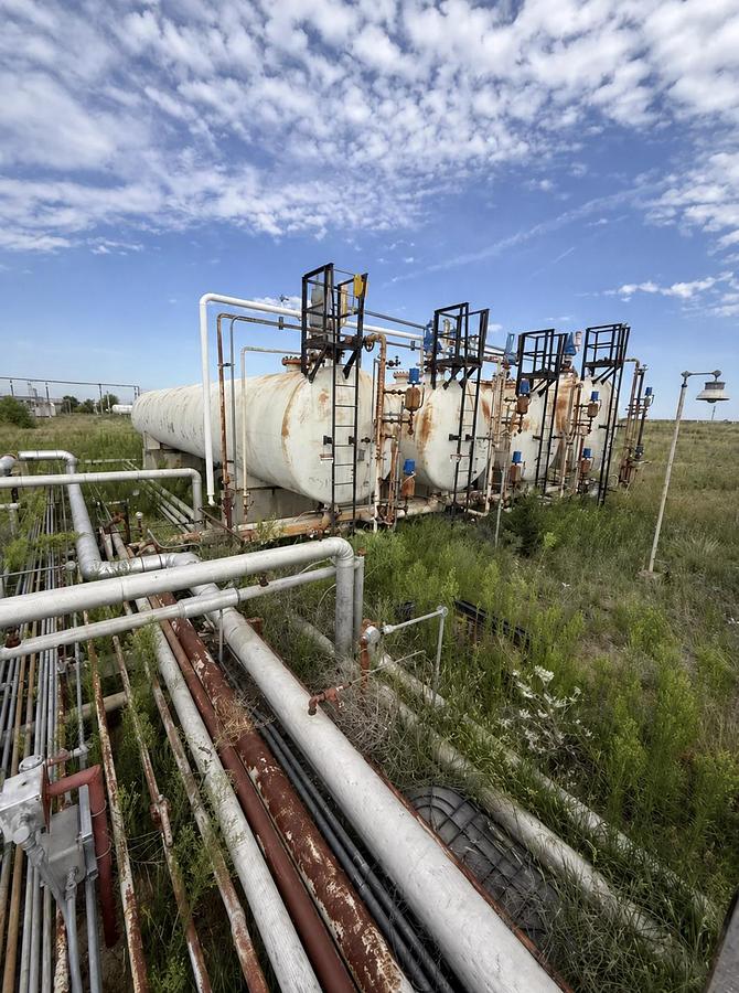 Used Propane & Condensate Storage Tank Farm — Multiple Vessels, Various Years