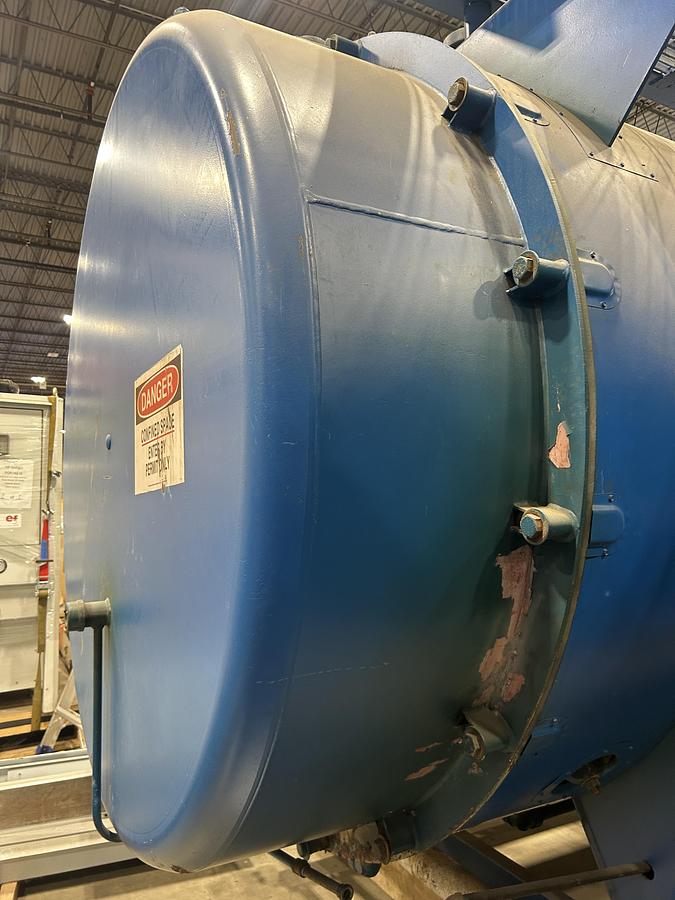 Used Cleaver Brooks CBLE-200-350-150ST 350 HP 150 PSI Packaged Steam Boiler Low NOx 2015