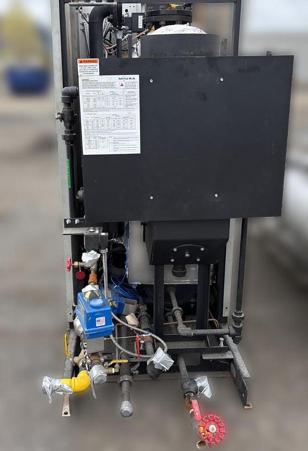 Used Miura 1,725 lb/hr High-Pressure Steam Boiler – 2022 EX-200-SGO